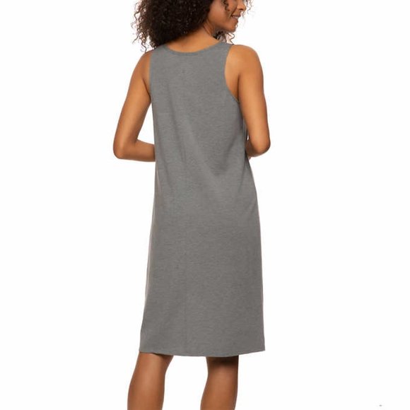 Gray / Blue Felina Ladies' Sleep Dress, 2-pack - Picture 6 of 7